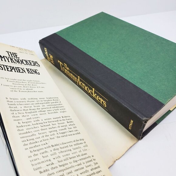 Stephen King Tommyknockers First Edition 2nd State Red 1987 'Permissions' Book - Picture 2 of 12